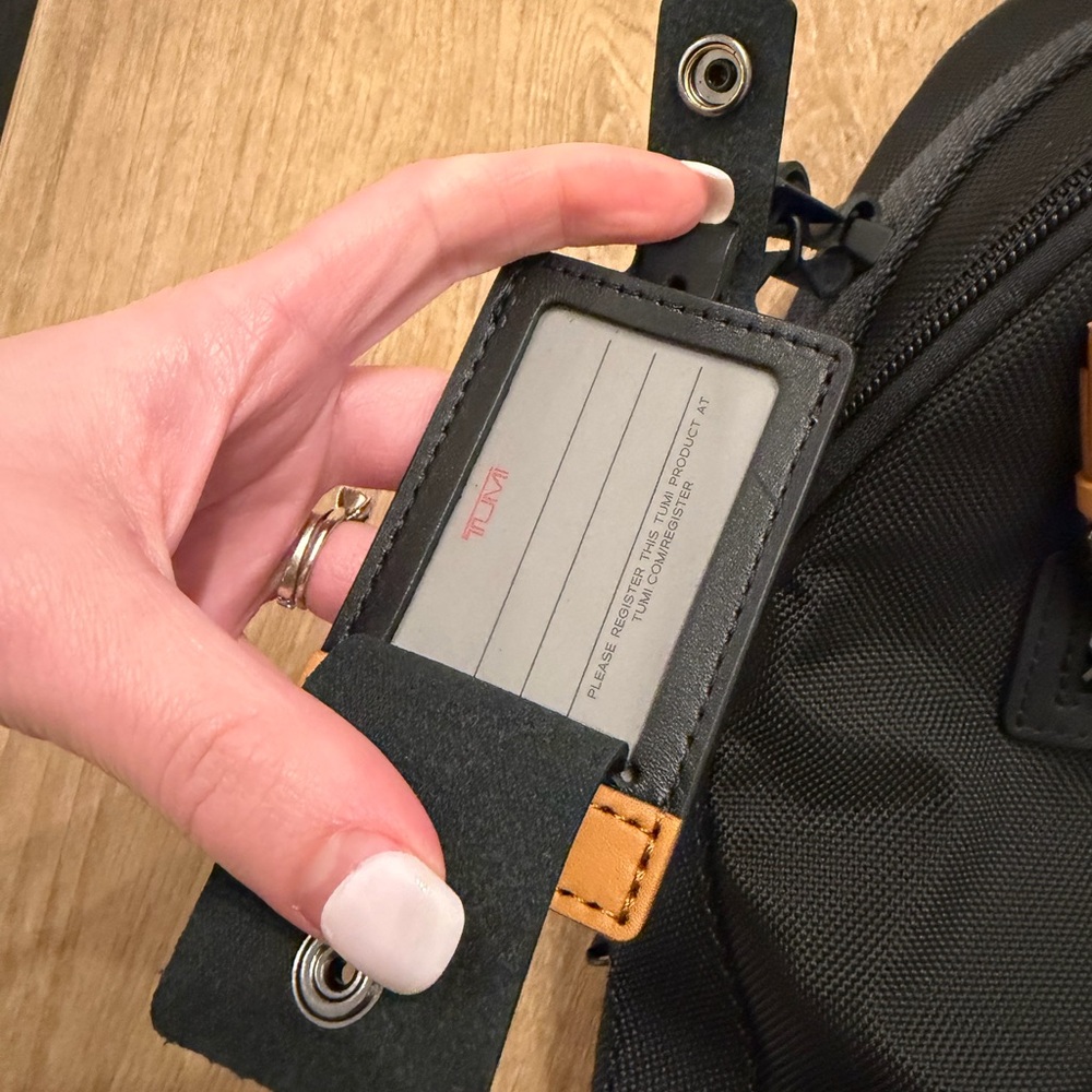 Tumi Essential Backpack Corporate Collection Blac… - image 5